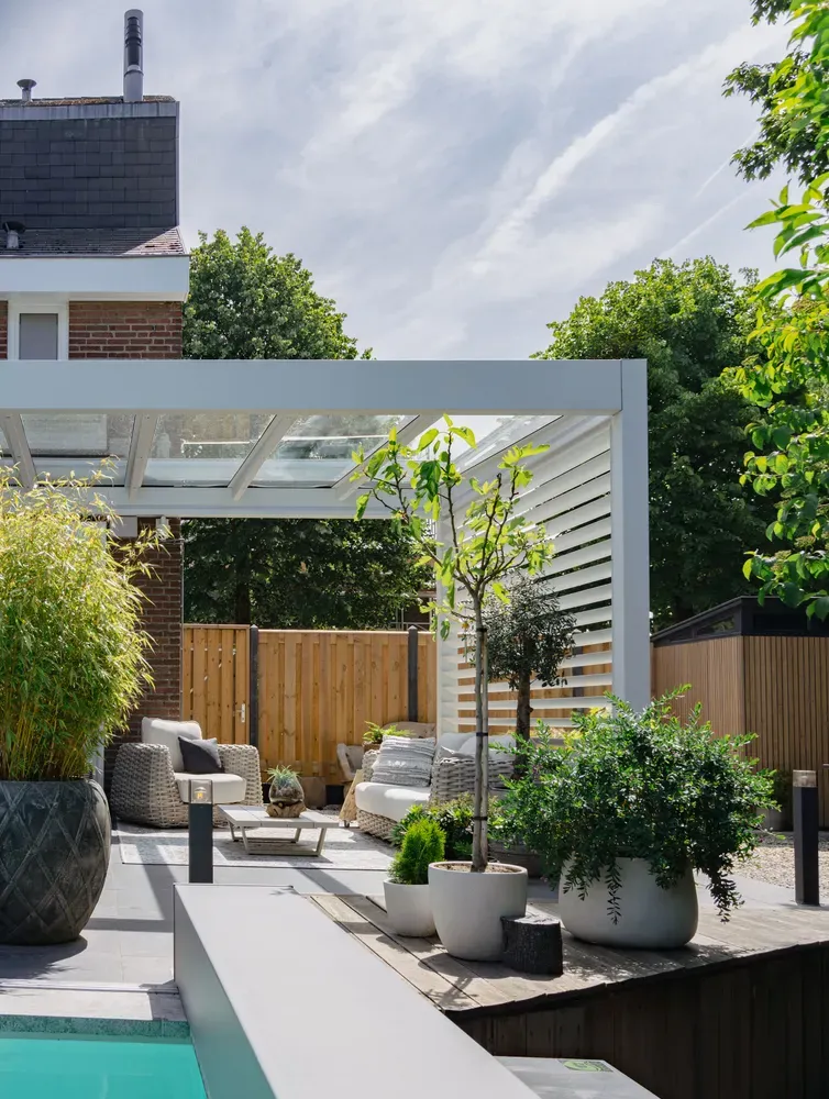 Mapalu pergola szklana dachowa 2 opt