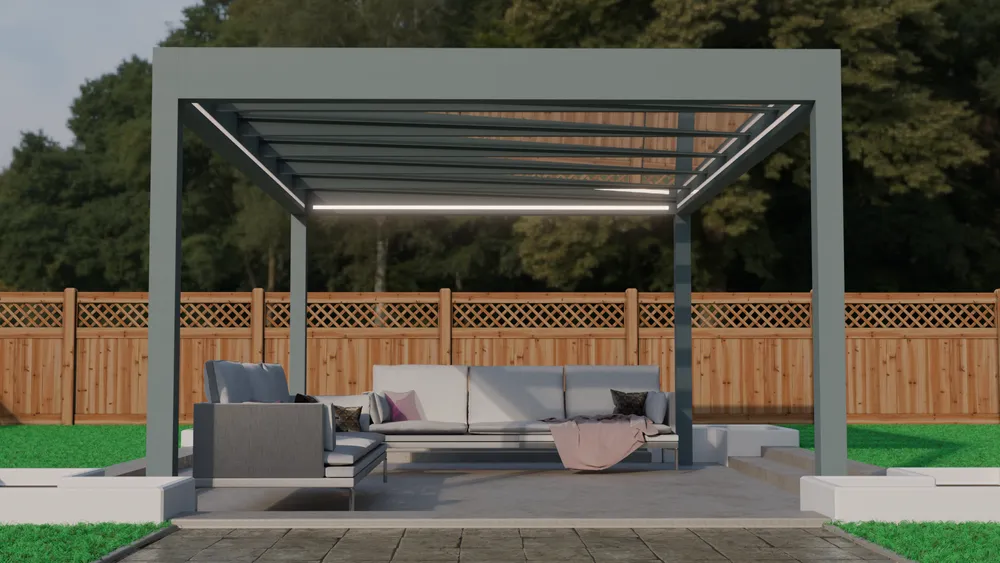 Mapalu - pergola szklana dachowa