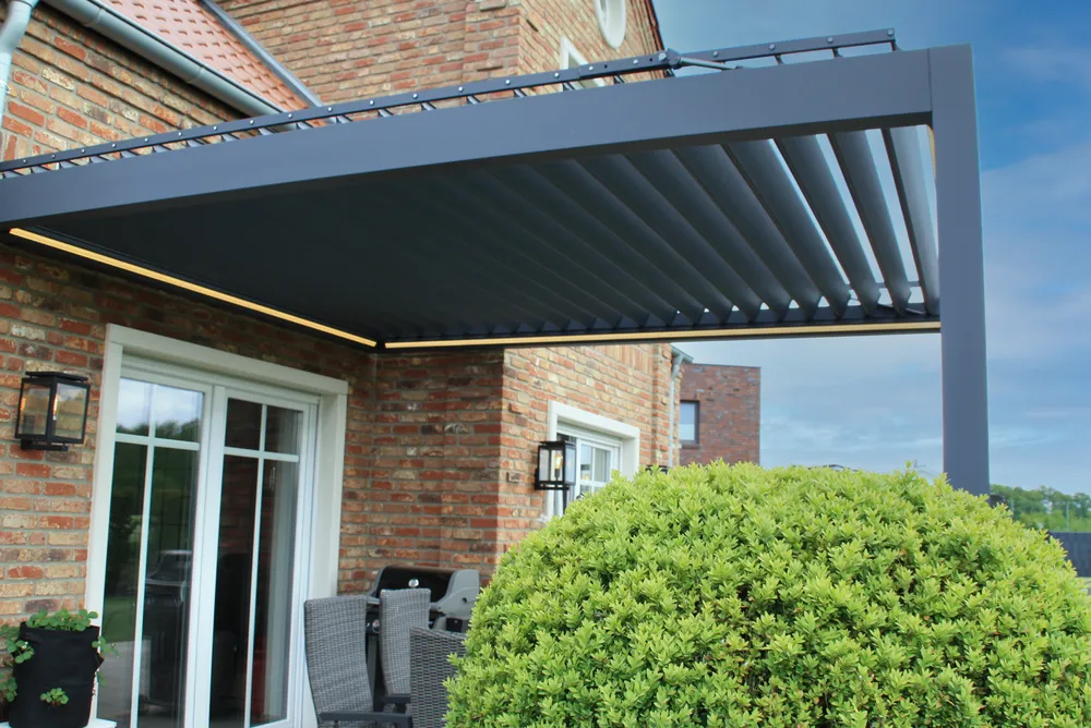 Pergola lamelowa obrotowa